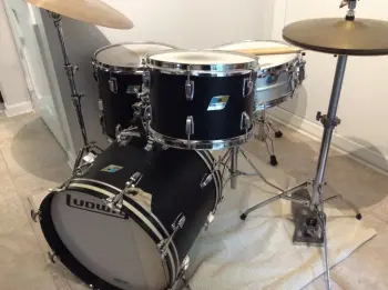 70's Ludwig black Panther Bop Kit