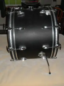 1968 Ludwig Black Panther 14x22 Bass drum for sale-Very good condition