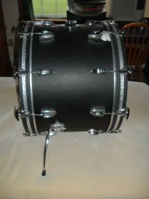 1968 Ludwig Black Panther 14x22 Bass drum for sale-Very good condition