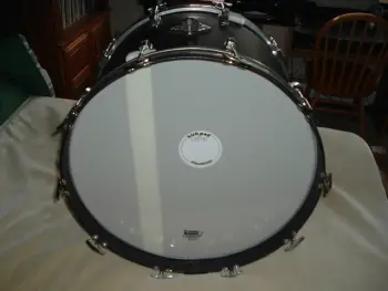 1968 Ludwig Black Panther 14x22 Bass drum for sale-Very good condition