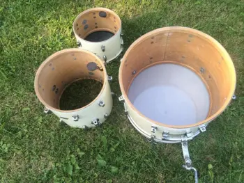 vintage 1969 Ludwig B/O badge 'Downbeat' kit 12/14/20