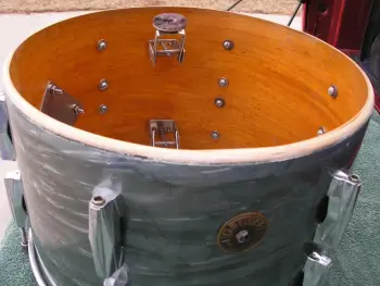 1947 Gretsch Broadkaster Drum Kit w/ Matching Gladstone Snare