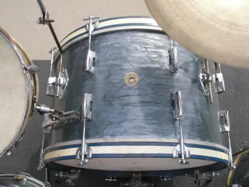 1947 Gretsch Broadkaster Drum Kit w/ Matching Gladstone Snare