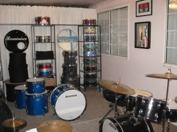 How do you display/store your drum collection?