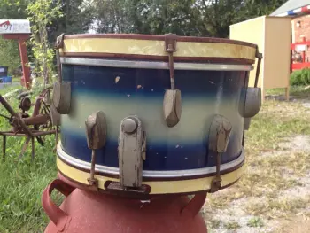 *RARE* Vintage 1940's Slingerland 'Rolling Bomber' model snare drum