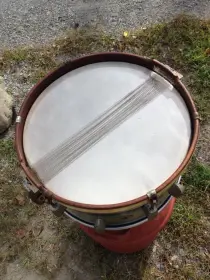 *RARE* Vintage 1940's Slingerland 'Rolling Bomber' model snare drum