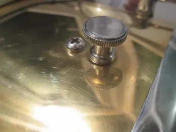 Rogers Lacquered Brass Snare Early 60's