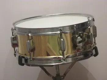 Rogers Lacquered Brass Snare Early 60's