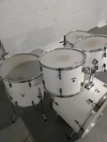 1982 Remo USA Made PTS Kit with Mapex Snare Stand