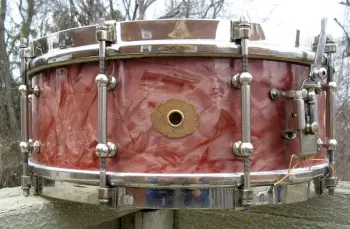 Slingerland Rose Pearl drum set