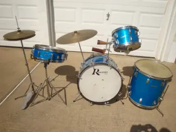 Early 60's Rogers Drums Sparkle Blue - Novice Advice?