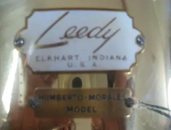 Leedy Badges on timbales