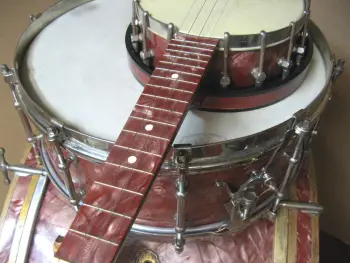 Slingerland Rose Pearl drum set
