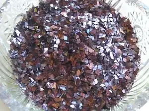 Glitter glass finish question!