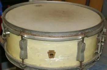 Vintage Ludwig Pioneer Snare Drum 5x14 WMP 1960's restoration