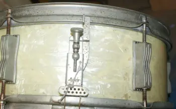 Vintage Ludwig Pioneer Snare Drum 5x14 WMP 1960's restoration