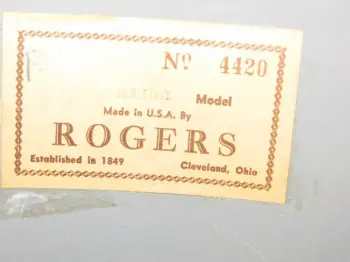 Just how rare and unusual is this Rogers kit?