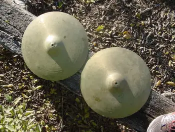 Vintage 14&quot; hi hats