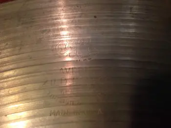 Vintage 50's Constantinople zildjian 15&quot; hats please help with info