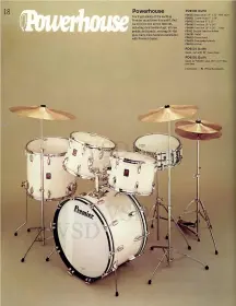 Premier Powerhouse five piece drum set question
