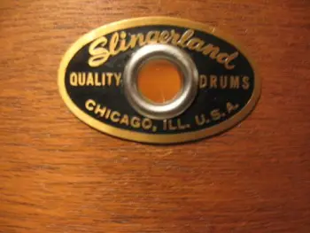 Slingerwig transformed into a 1960 Slingy radio king student snare