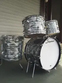 Slingerland Sky Blue Pearl Drums