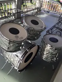 Slingerland Sky Blue Pearl Drums