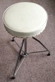 FOR SALE: Some Vintage Ludwig Goodies - Speed King, Snare Stand, Cowbell &amp; Throne