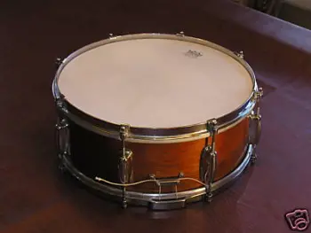 Slingerwig transformed into a 1960 Slingy radio king student snare