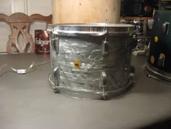 Restoring Ringo Drums yee haw!!!!