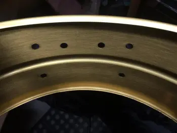 Nashville era brass 5X14 snare shell