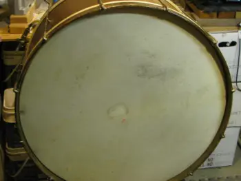 Early Slingerland 14&quot;x 28&quot; bass CL find.