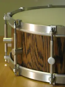 vintage-like home made drum