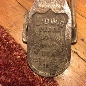 Ludwig Vintage Kick Pedal (1920s)