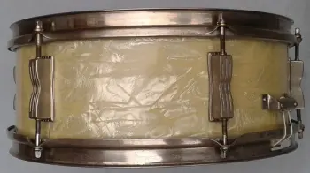 Vintage Ludwig Pioneer Snare Drum 5x14 WMP 1960's restoration