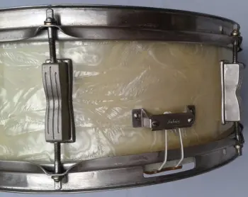 Vintage Ludwig Pioneer Snare Drum 5x14 WMP 1960's restoration