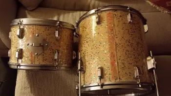 1960's Leedy BOP Kit. Fiesta Pearl Finish