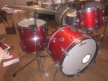 Just received the Ludwig Red Sparkles