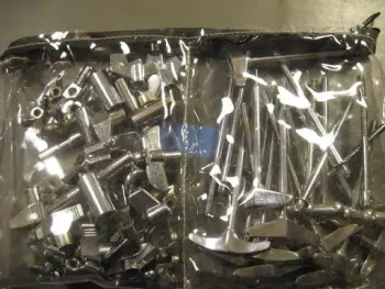 Organizing spare parts