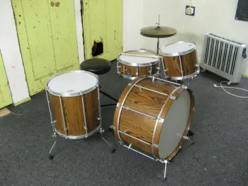 vintage-like home made drum