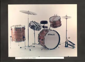 Book on Italian vintage drums-cymbals, 2nd edition