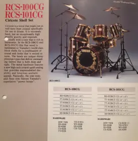 Yamaha 100 year anniversary drums