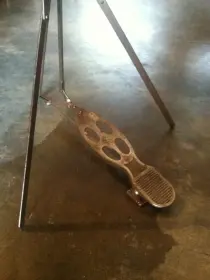 Early  snare stands (and hi hat stand)