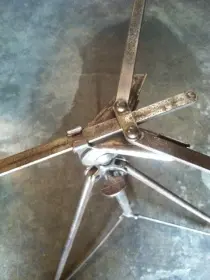 Early  snare stands (and hi hat stand)