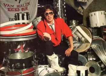 Alex Van Halen's rehearsal kit