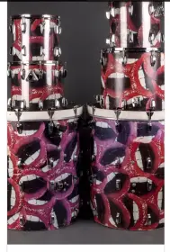 Alex Van Halen's rehearsal kit