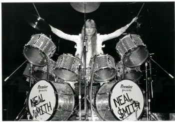 Neal Smith- Ride cymbal size