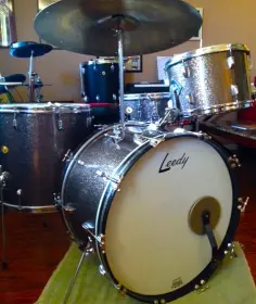 1958 Leedy Shelly Manne Outfit No. 11 in Gretsch Starlight Sparkle Pearl