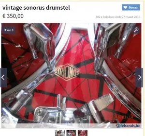 Sonorus drums very rare