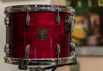 F/S 1980's Gretsch Custom 10x14 TT Rosewood Nitro Lacquer - Jasper Shell NICE!